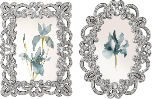 Vintage silver mini frame - vintage,