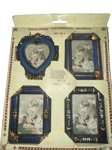 Vintage mini photo frames set - mini,