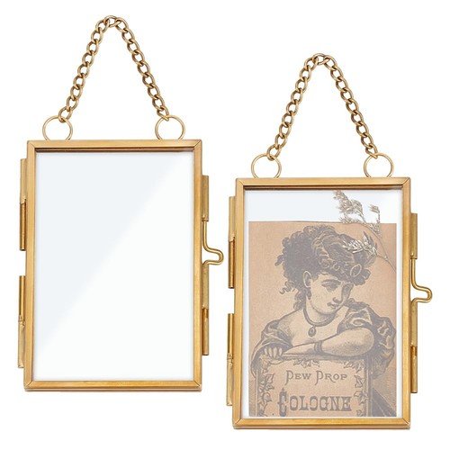 2pcs double glass picture - glass,