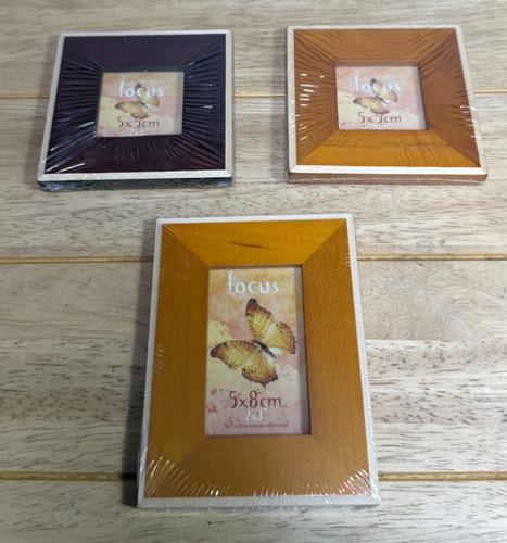 Wooden mini frames - 3x,