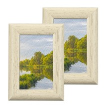 2 Pcs Wood Picture Frames 2 x