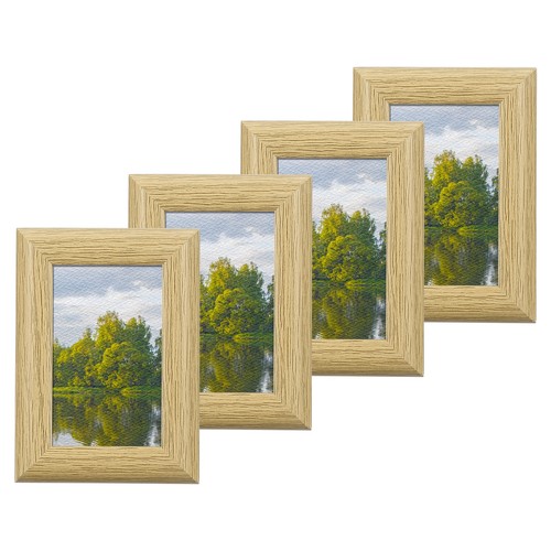 Pcs wood picture frames - 4,